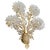 Large Gilt and Crystal Glass Flower Sconce from Palwa, 1970s For Sale - Image 10 of 10