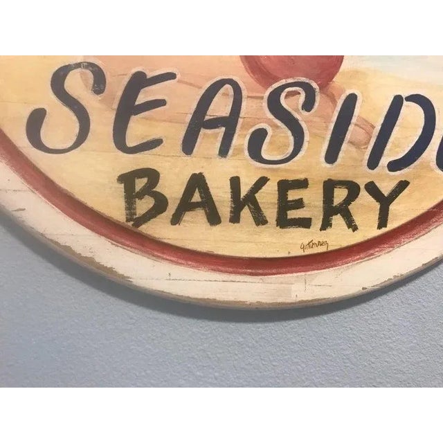 Contemporary Best Buns on the Beach Contemporary Oil Painting, Signed For Sale - Image 3 of 5