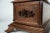 Late 19th Century Wooden Cigar Box, Humidor Black Forest Walnut Wood For Sale - Image 10 of 11