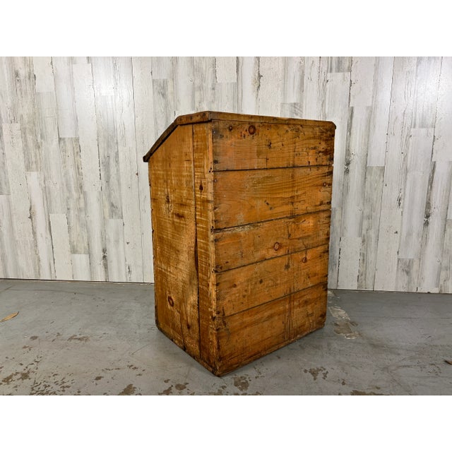 Rustic Jersey Coffee Bin For Sale In Dallas - Image 6 of 12