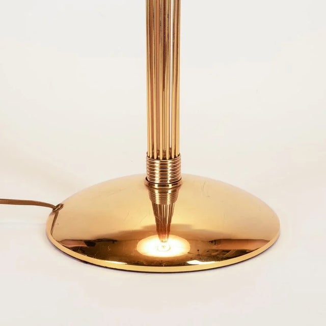 Whisk Floor Lamp in Gold-Plated Brass, Germany, 1970s For Sale - Image 6 of 8