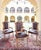 Four armchairs made of solid oak, carved and turned in the Louis XVI style. The upholstery is made of imitation leather....