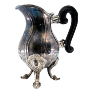 Tripod Teapot in Chestnut Wood For Sale