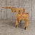 Wooden Sewing Table with Extendable Scissor and Storage Compartments, 1930s For Sale - Image 6 of 6