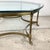 1960s Neoclassical Brass and Glass Hoof Foot Coffee Table in the Style of La Barge For Sale In Philadelphia - Image 6 of 18