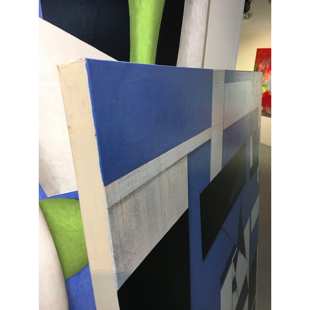 Cecil Touchon Large Painting on Canvas Titled: PDP928ct17 2017 For Sale In West Palm - Image 6 of 10