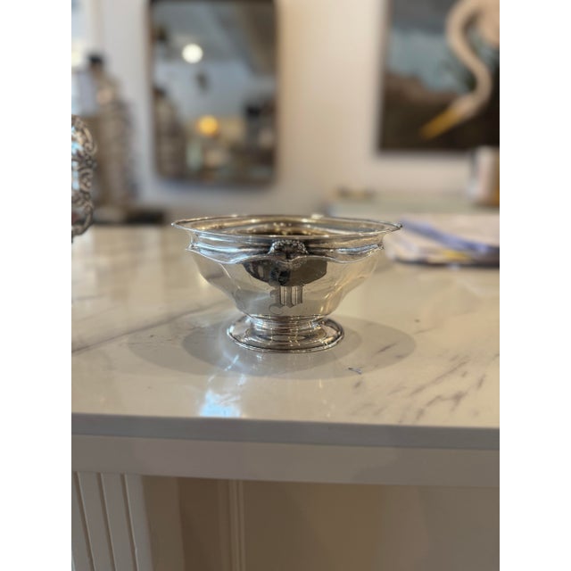 Tiffany and Co. Antique Sterling Silver Oval Bowl by Tiffany & Co. For Sale - Image 4 of 5