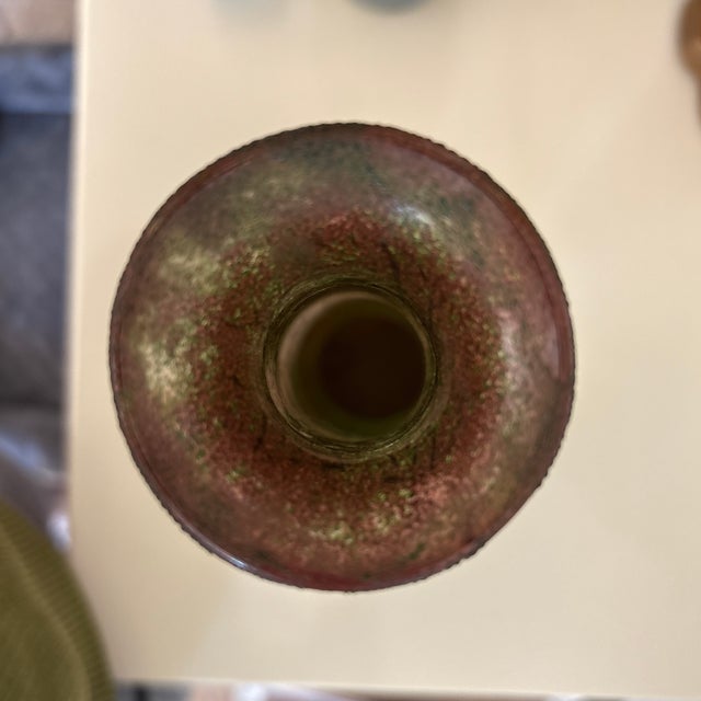 Glass 1900s Tall Legras Vase For Sale - Image 7 of 12