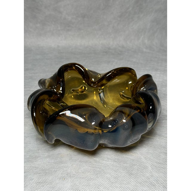 Glass Vintage Murano Glass Bowl, Italy, 1960s For Sale - Image 7 of 7