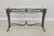 Age: Approx: 30 Years Old Details: Iron Base w. Bronze Finish Beveled Glass High Quality Construction Queen Anne Legs &...