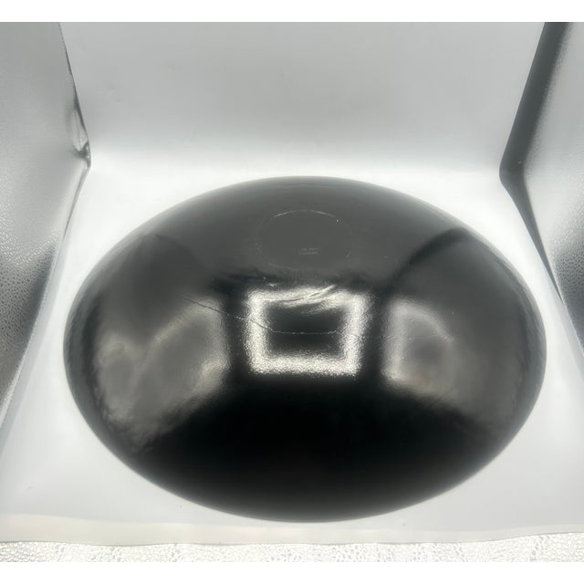 Yalos Casa Murano Italian Contemporary Iridescent Art Glass Bowl For Sale - Image 9 of 9