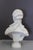 H. F. Iselin, Bust of a Woman, 1873, Carrara Marble For Sale - Image 14 of 17