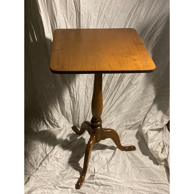 American Federal Birch Candlestand, Circa 1800 For Sale - Image 12 of 12