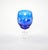 Val Saint Lambert Cobalt Blue Crystal Wine & Water Glasses Service for 9 People For Sale - Image 10 of 11