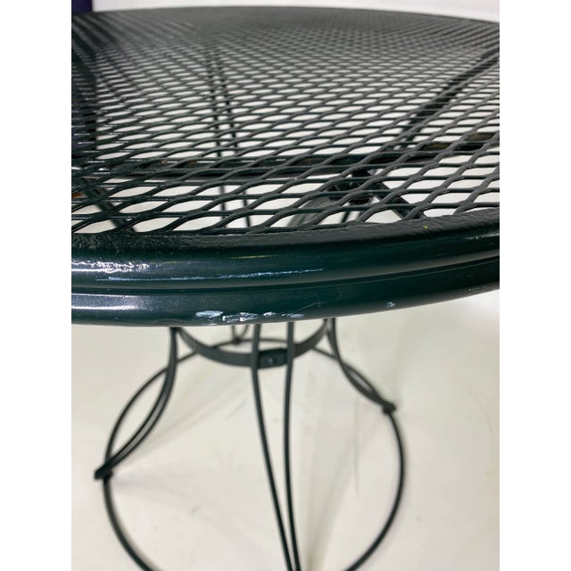 Vintage Homecrest Wire Side Table For Sale In New York - Image 6 of 9