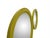 Round Olive Green Mirrors, 1970s, Set of 2 For Sale - Image 3 of 8