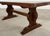 Country French Oak Farmhouse Trestle Dining Table For Sale - Image 15 of 18