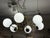 Design Plus Gallery presents a Tillie Chandelier by Magnolia. This art nouveau and mid-century Italian inspired chandelier...