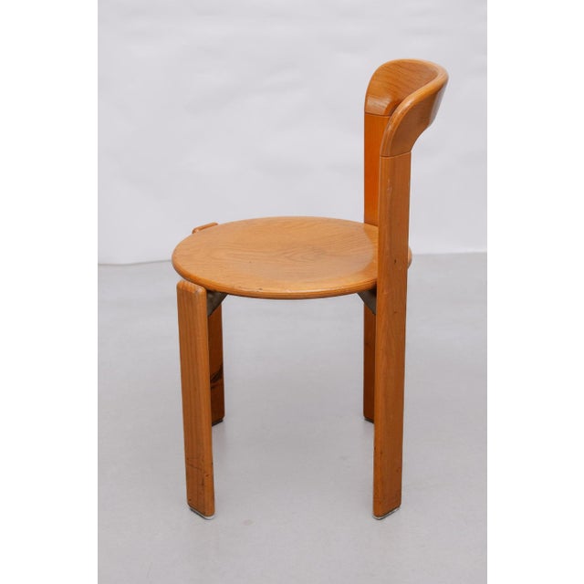 1970s Stacking Chairs by Bruno Rey for Kush & Co, 1970, Set of 6 For Sale - Image 5 of 18