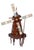 Early 20th century decorative dutch working windmill circa 1920. We are pleased to offer this delightful scale model of a...