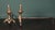 Antique Dutch Brass and Wrought Andirons, 1750, Set of 2 For Sale - Image 3 of 5