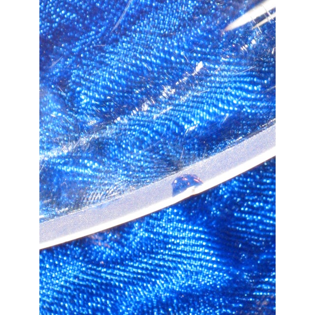 Glass Plate Art Nouveau Orrefors wheel Engraved Nude stars 1920's-30's Art Deco For Sale - Image 15 of 18