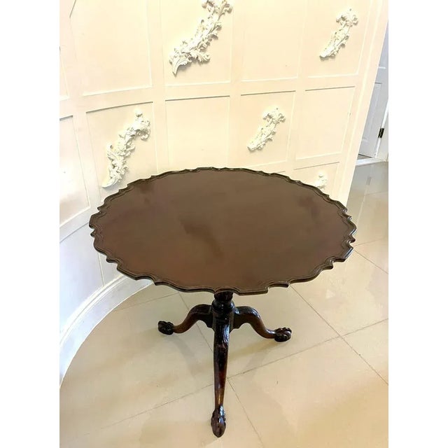 Antique George III Mahogany Centre Table, 1800 For Sale - Image 6 of 12