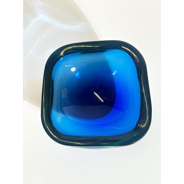 Murano Sommerso Glass Bowl by Flavio Poli for Seguso, Italy, 1960s For Sale - Image 9 of 10