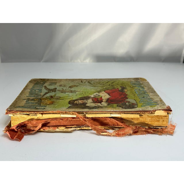 American Antique Alice in Wonderland Book: Illustrated 1800s Edition For Sale - Image 3 of 10