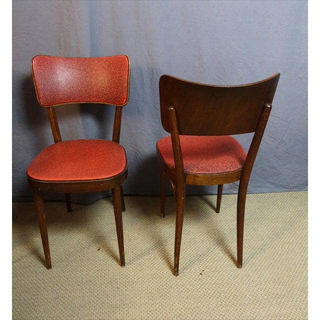 Set of Six Baumann Bistro Chairs, 1930s, Set of 6 For Sale - Image 4 of 10