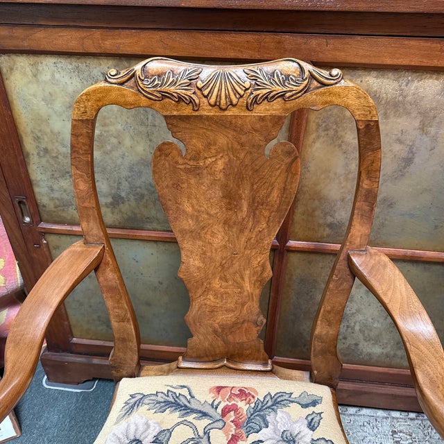 Roberto Barahona for Burton Ching Queen Anne Style Chair For Sale - Image 4 of 12