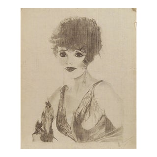 1985 Joan Collins Portrait by Louis Nadalini For Sale