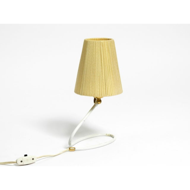 Beautiful, very rare mid century modern table or wall lamp. manufacturer is vereinigte werkstätten. Made in germany. very...