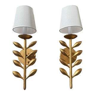Botanical Avery Wall Lamp - A Pair For Sale