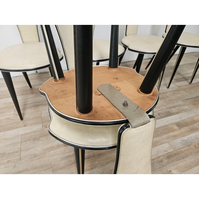 Chairs by Umberto Mascagni, 1950, Set of 6 For Sale - Image 16 of 17