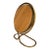 Vintage Brass Swivel Vanity Mirror Hollywood Regency Mid Century Era For Sale