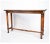 Wood Late 20th Century Custom Bench-Made Bausman Console Table With Mitered Plank Top For Sale - Image 7 of 11