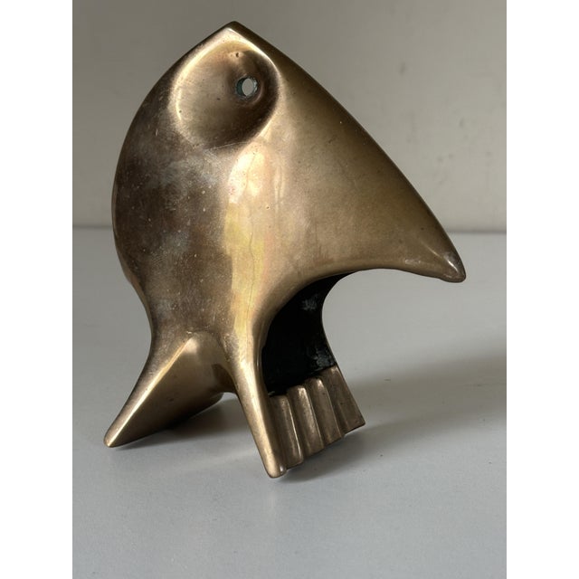 Vintage Bronze Fish Ashtray, 1970s For Sale - Image 9 of 13