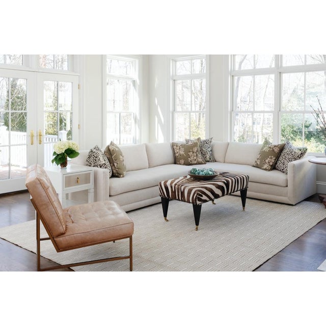 Beige Erin Gates by Momeni River Holden Beige Hand Woven Indoor Outdoor Rug 5' X 7'6" For Sale - Image 8 of 10