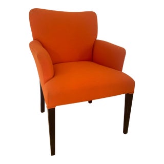 Brueton Modern Orange Side Chair For Sale