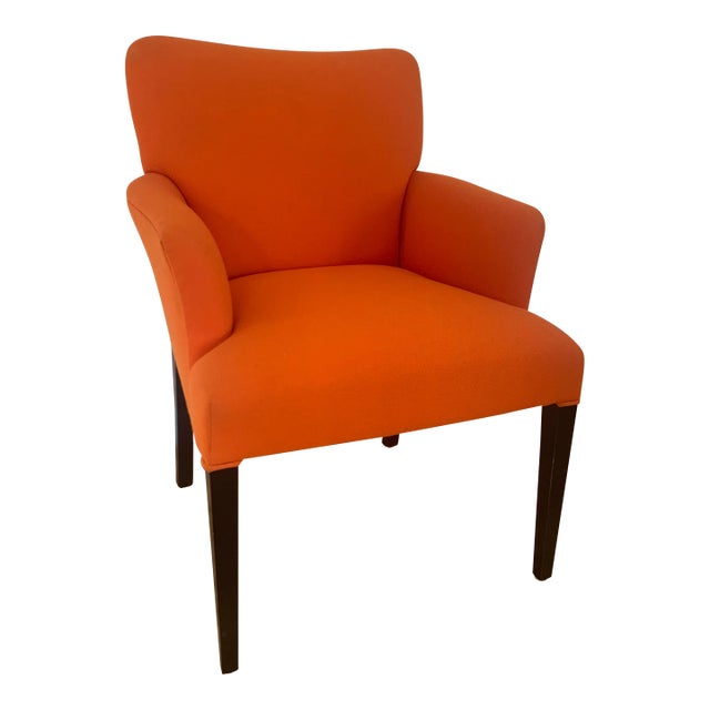 Brueton Modern Orange Side Chair For Sale