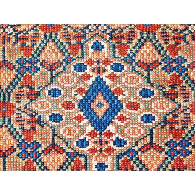 Early 1900 Antique Hand Knotted Persian Sarab Runner Rug. 3'x 16' For Sale - Image 10 of 12