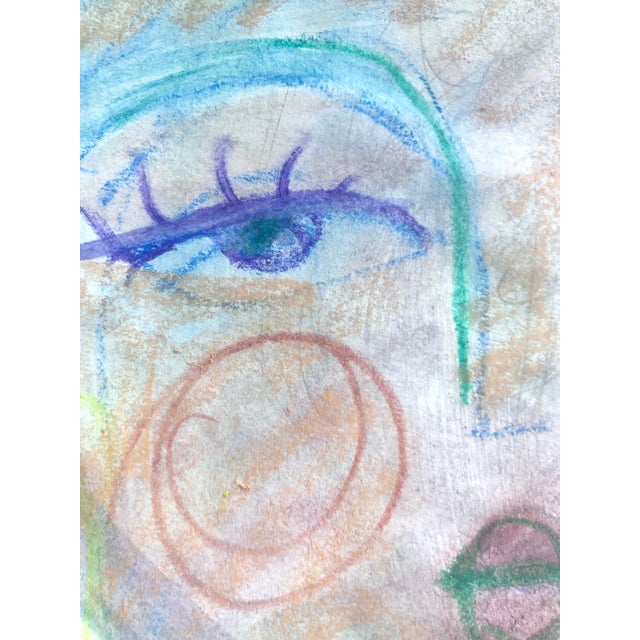 Contemporary Figurative Painting on Paper by CL Auker For Sale - Image 4 of 5