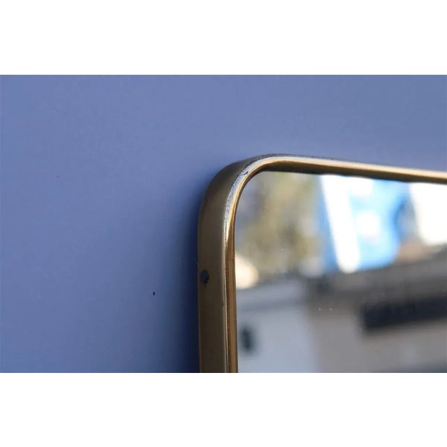 Italian Minimal Mirror by Gio Ponti for Dassi, 1950s For Sale - Image 6 of 10