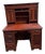 Antique Victorian Art. & Craft Style Writing Table Executive Desk With Hutch For Sale