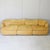 1970s Ochre Suede Three-Seater Modular Sofa by Alberto Rosselli for Saporiti, Italy, 1970s For Sale - Image 5 of 12
