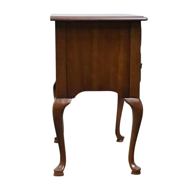 Thomasville Furniture Collector's Cherry Traditional Style 32" Lowboy Chest 10131-720 For Sale - Image 10 of 12