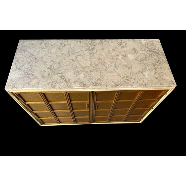 Bar Cabinet Marble Top For Sale - Image 4 of 14