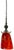 Late 20th Century Murano Orange Red Abstract Flower Bud Pendant Light For Sale - Image 11 of 18