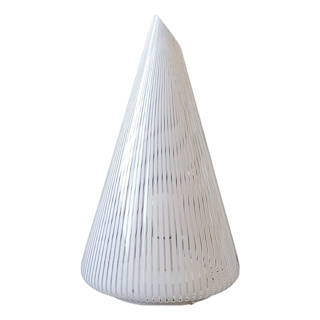 Pyramidal Table Lamp by Murano Masters, Italy, 1970s For Sale